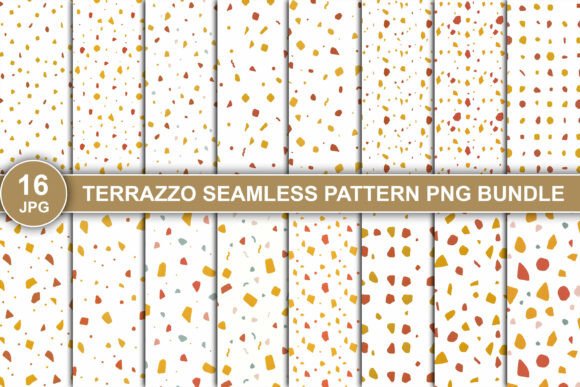 Download Terrazzo Seamless Pattern PNG Bundle - Premium Resources