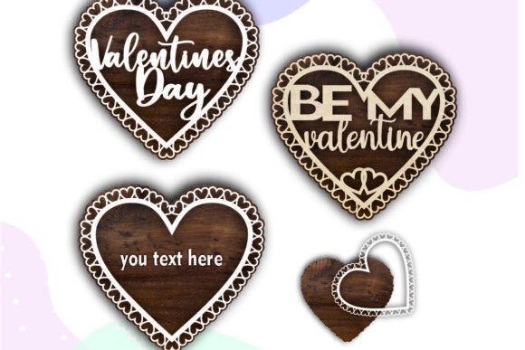 Download Valentines Day Heart Frame Laser Cut - Frame Collection
