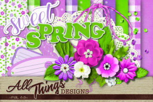 Download Sweet Spring Digital Scrapbook Kit - Spring Collection