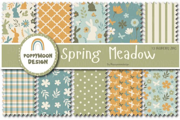 Download Spring Meadow Paper Set - Spring Collection