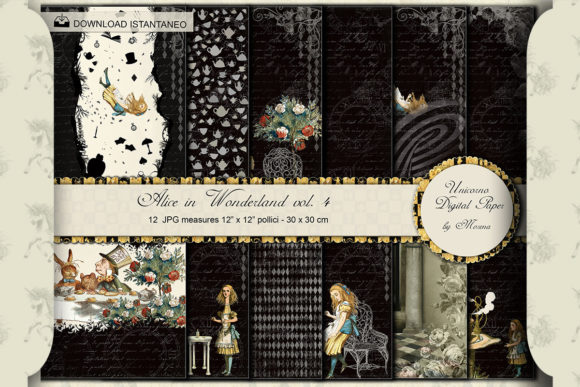 Download ALICE in WONDERLAND VOL. 4 12x12 Inch. - Alice in wonderland Collection